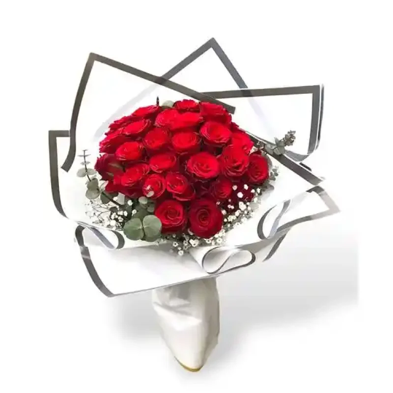 25 Kırmızı Gül Buketi